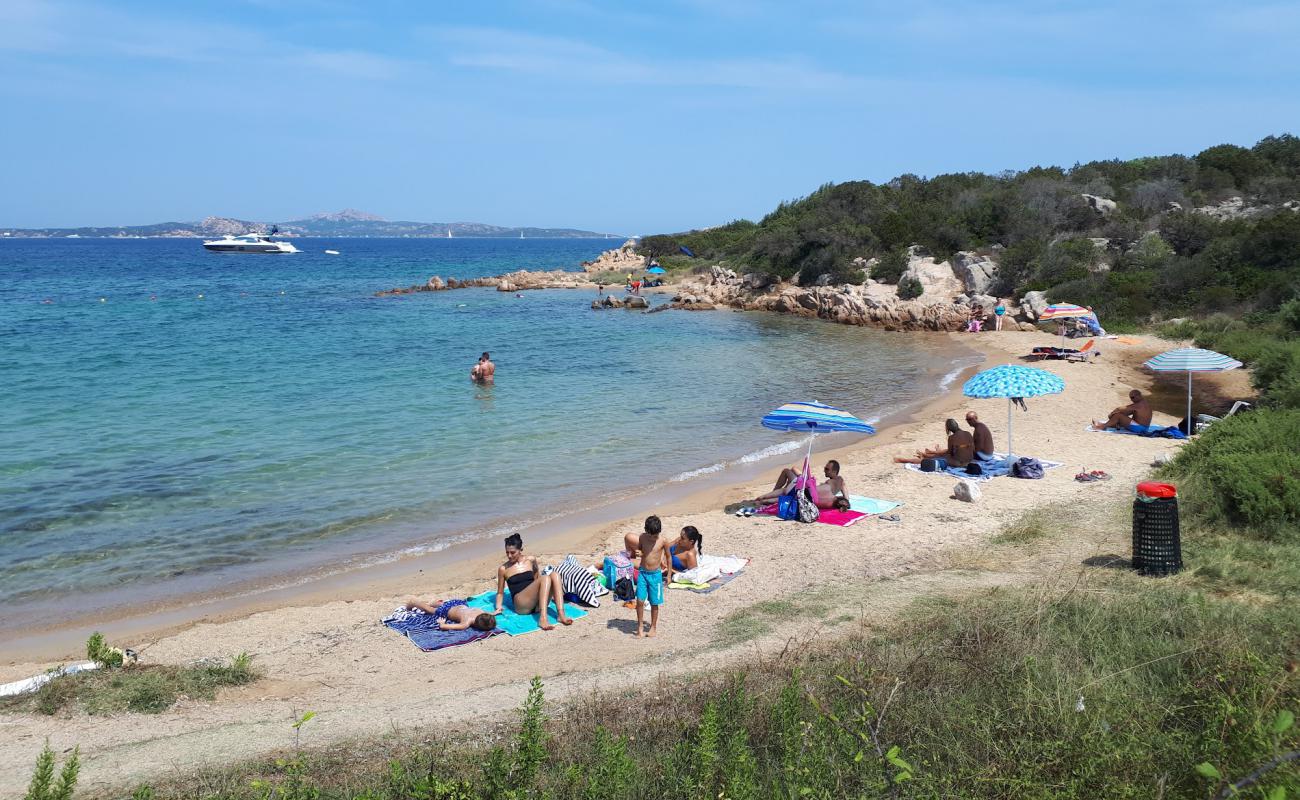 Cala Yaya Zeta'in fotoğrafı parlak kum yüzey ile