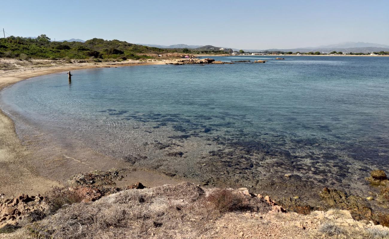 Punta Saline Beach'in fotoğrafı açık bej kum yüzey ile
