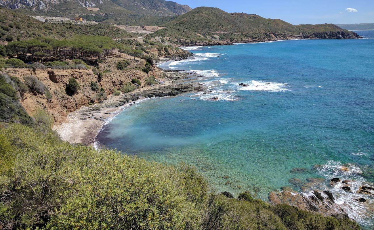 Bega sa Canna Beach'in fotoğrafı taşlı kum yüzey ile