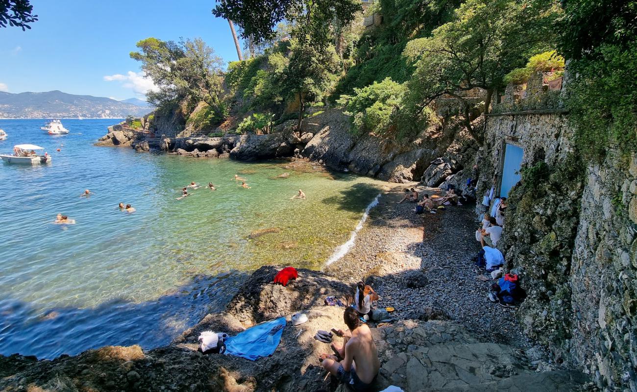 Spiaggia dell'Olivetta'in fotoğrafı gri çakıl taşı yüzey ile