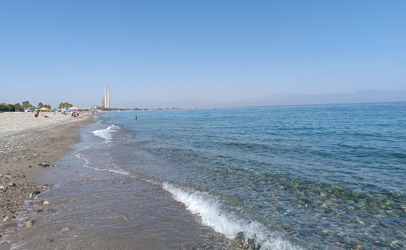 Lido Azzurro Murano'in fotoğrafı taşlı kum yüzey ile