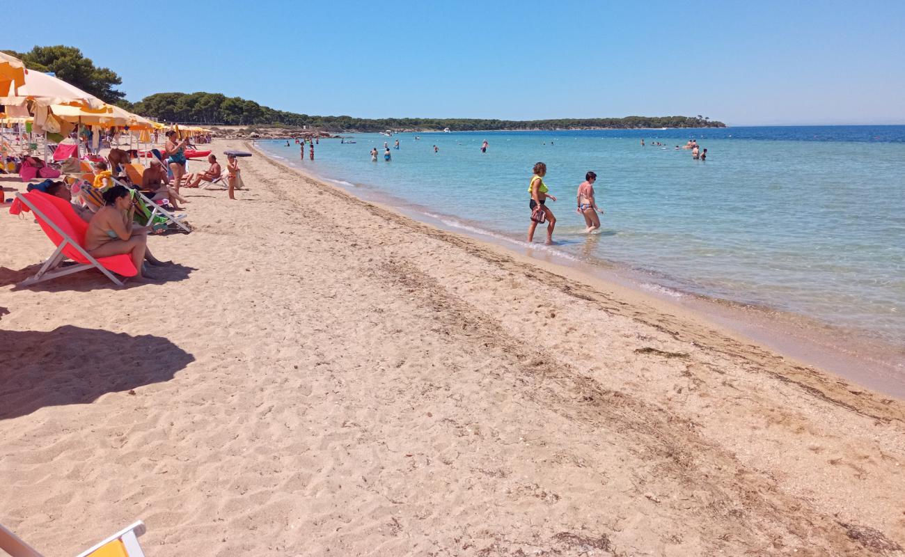 Lo Scanno Beach'in fotoğrafı açık bej kum yüzey ile