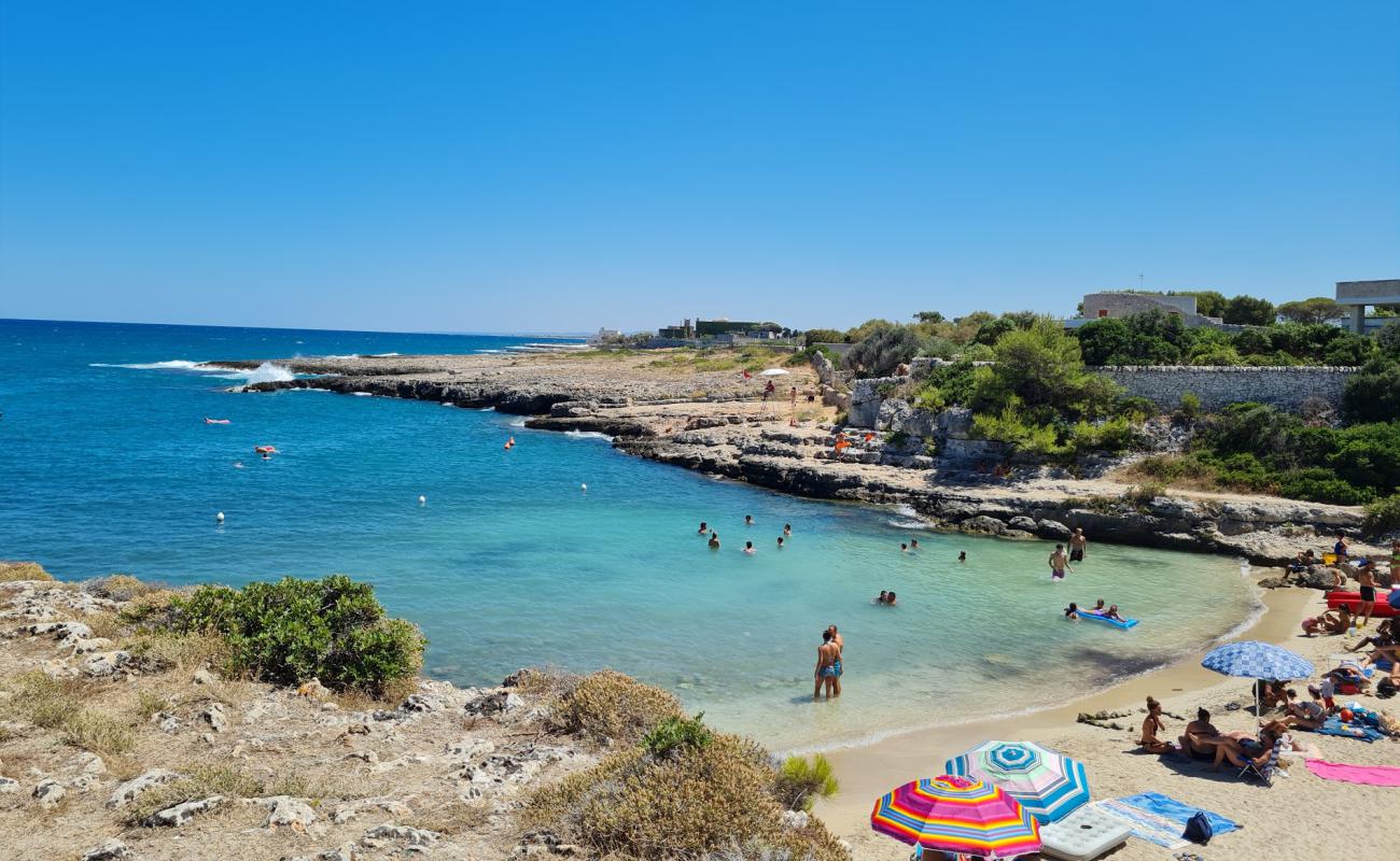 Spiaggia di Porto Marzano'in fotoğrafı parlak kum yüzey ile