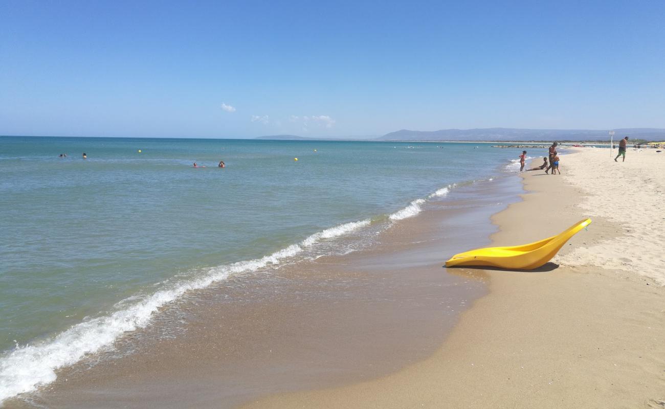 Dell'Acquarotta Beach'in fotoğrafı bej kum ve çakıl yüzey ile