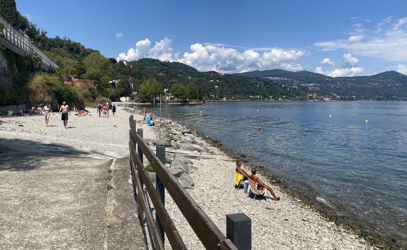 Rocchette Beach'in fotoğrafı gri çakıl taşı yüzey ile