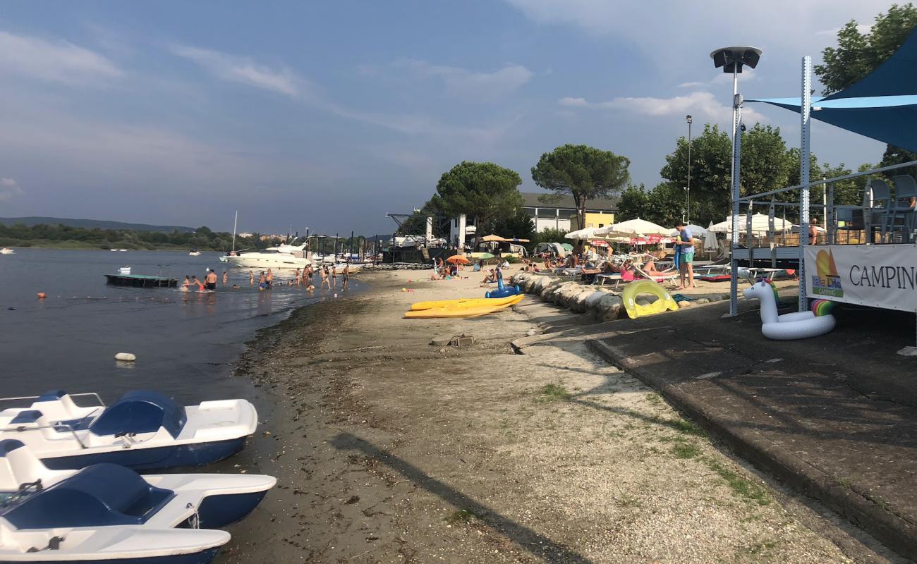 Italy Camping Lido'in fotoğrafı parlak kum yüzey ile