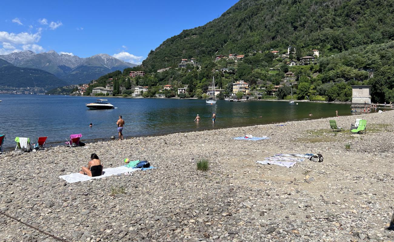 Spiaggia La Foppa'in fotoğrafı gri çakıl taşı yüzey ile