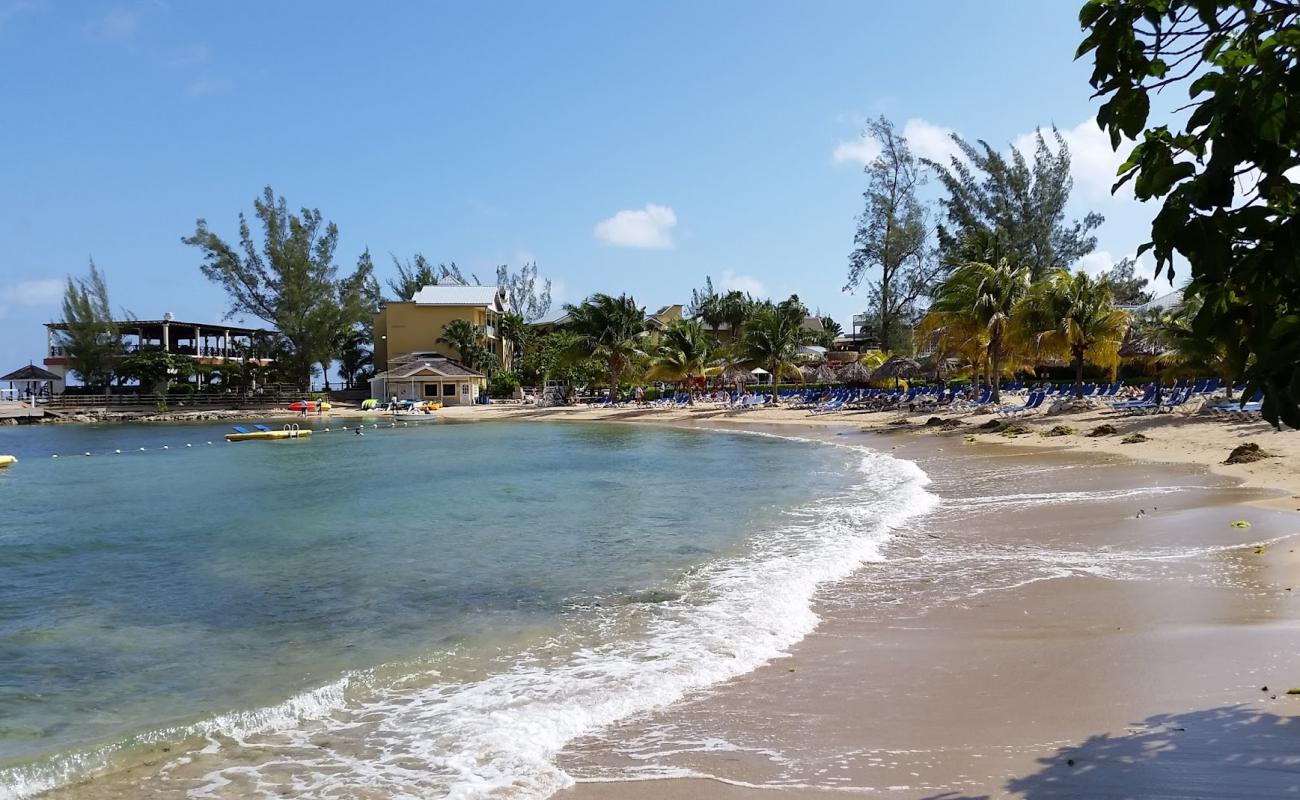 Jewel Paradise Cove Beach'in fotoğrafı açık bej kum yüzey ile