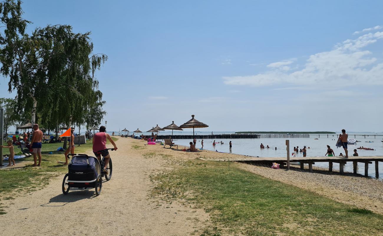 Seebad Breitenbrunn'in fotoğrafı çakıl ile kum yüzey ile