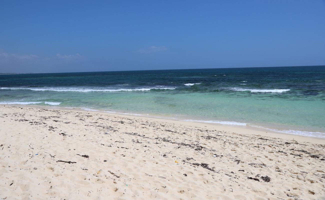 Takaungu Beach'in fotoğrafı i̇nce bej kum yüzey ile