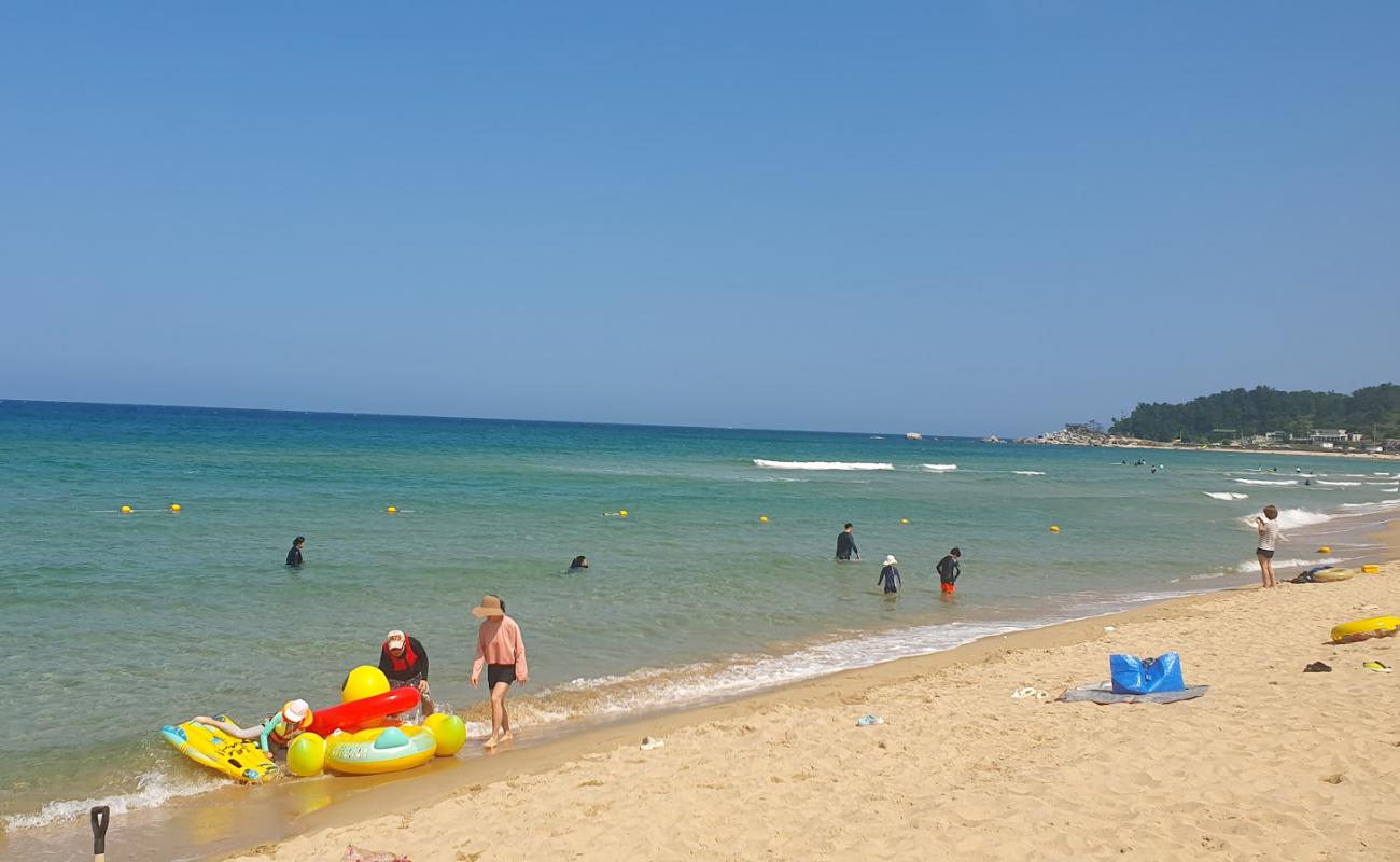 North Separation Beach'in fotoğrafı açık bej kum yüzey ile