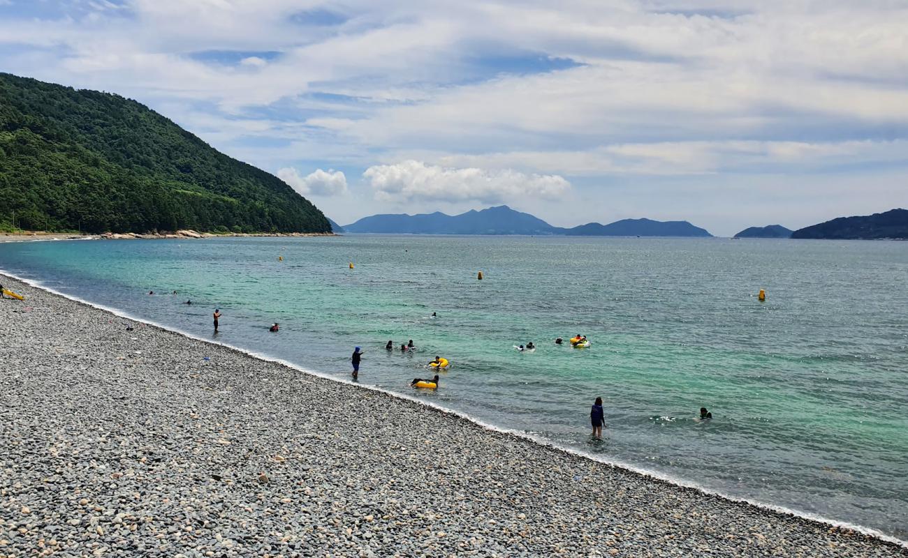 Bongam Beach'in fotoğrafı gri çakıl taşı yüzey ile