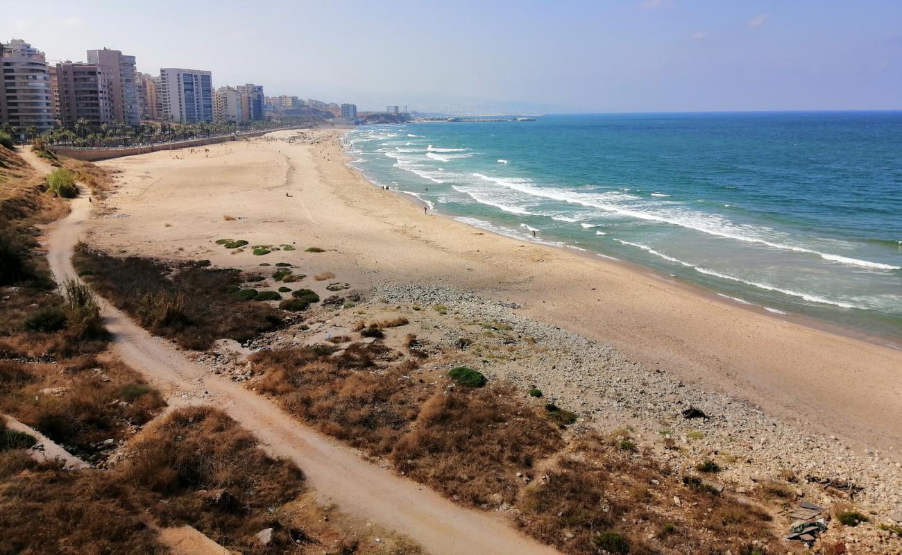 Ramlet Al Baida Beirut'in fotoğrafı açık bej kum yüzey ile