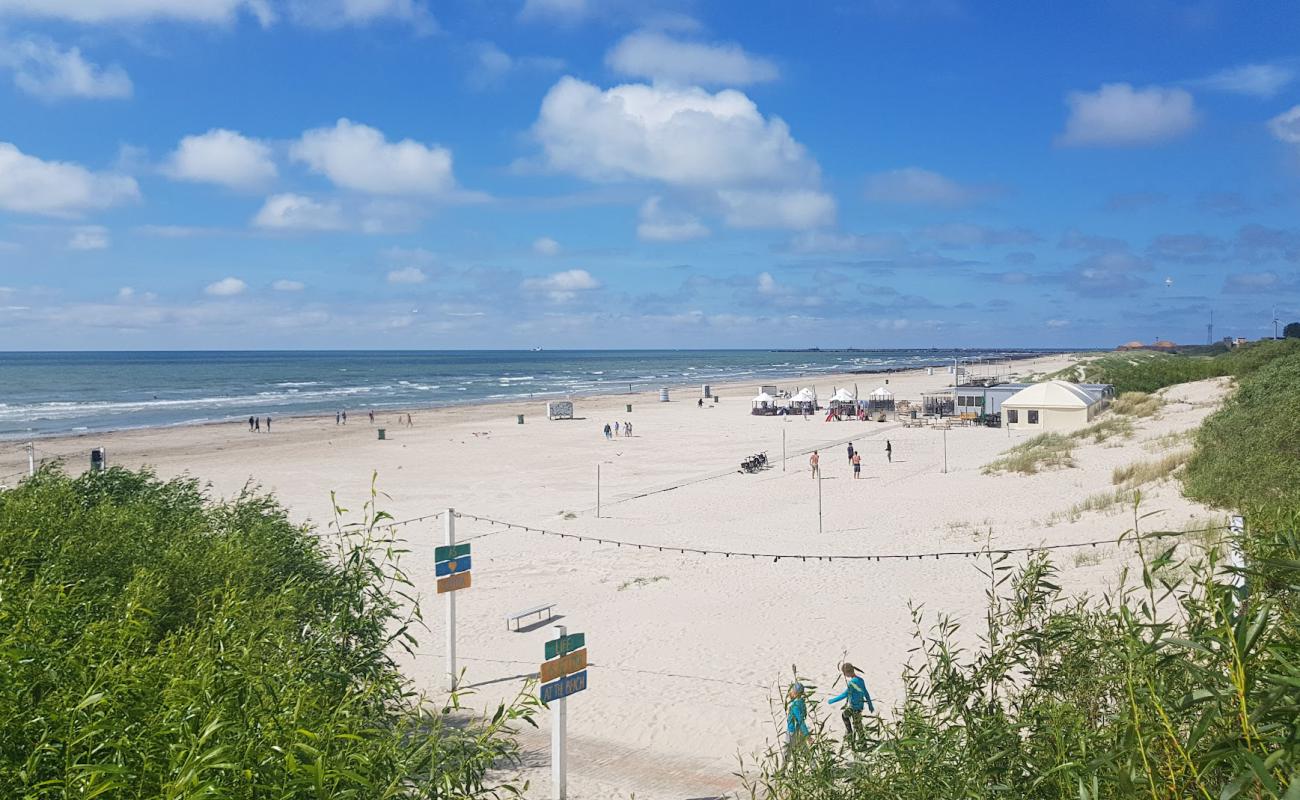 Liepajas pludmale'in fotoğrafı açık bej kum yüzey ile