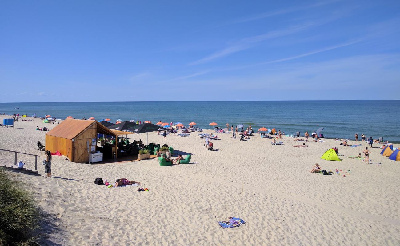 Nida II Beach'in fotoğrafı parlak ince kum yüzey ile