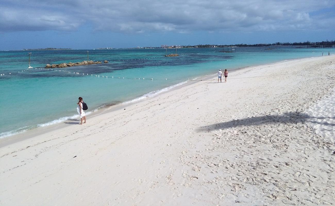 Baha Mar beach'in fotoğrafı i̇nce bej kum yüzey ile