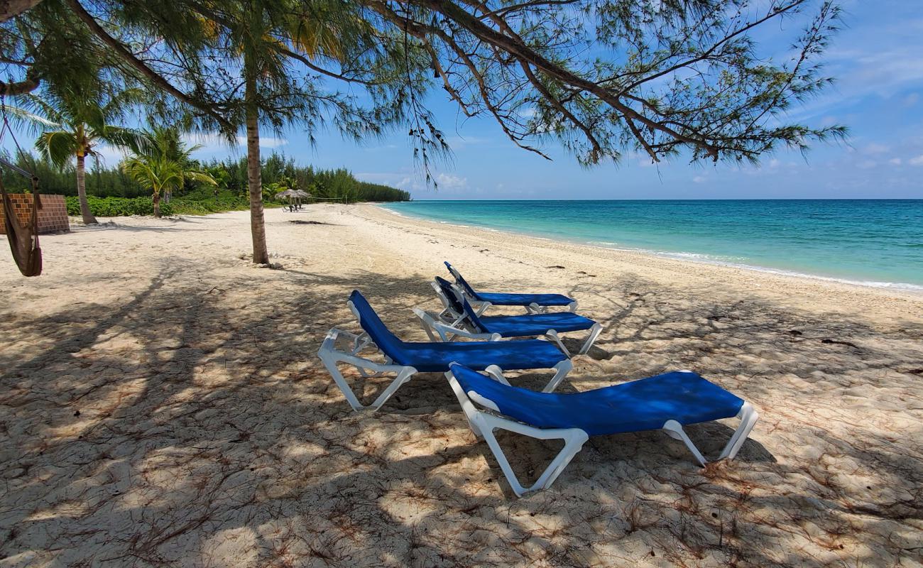 Sunset beach'in fotoğrafı i̇nce bej kum yüzey ile
