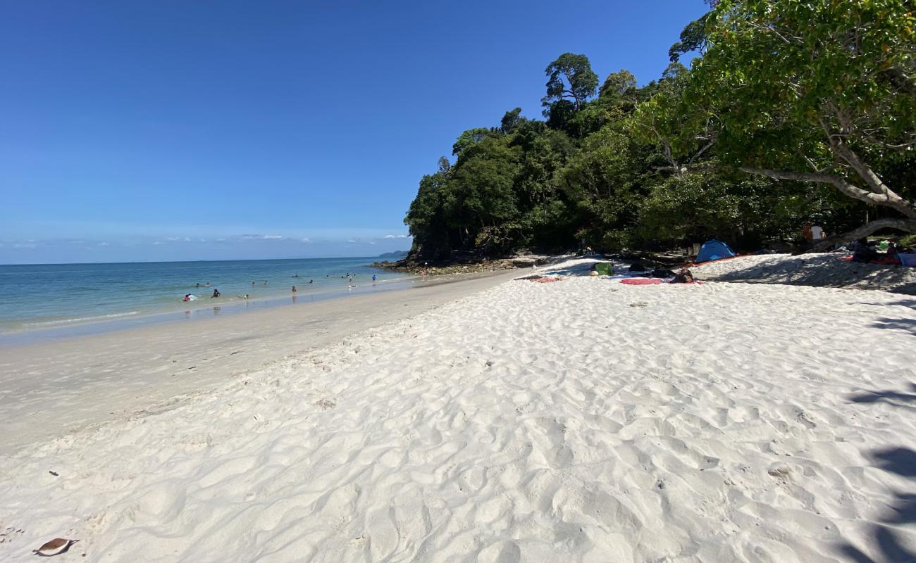 Sandy Skulls Beach'in fotoğrafı parlak ince kum yüzey ile