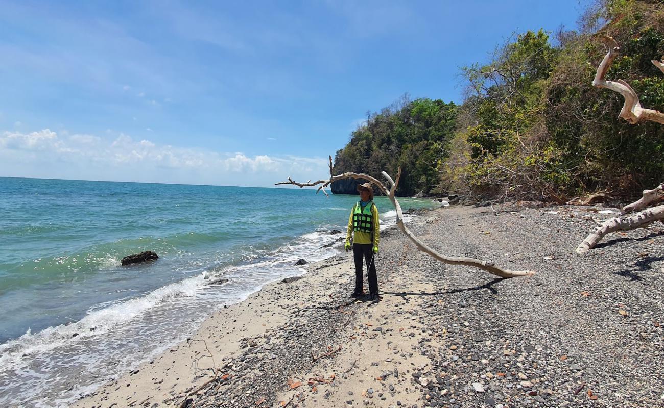 Black Sand Beach'in fotoğrafı gri kum ve çakıllar yüzey ile