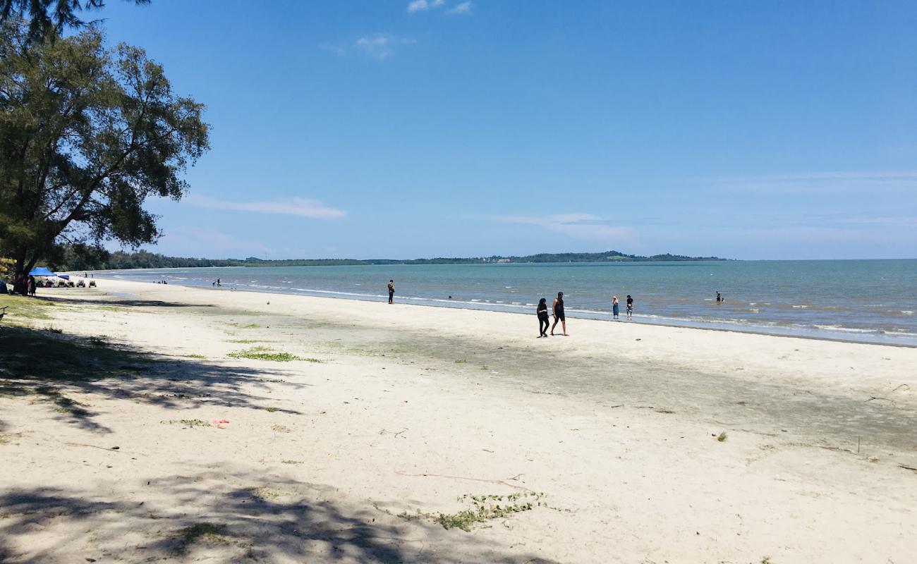 Jason Bay Beach'in fotoğrafı gri kum yüzey ile