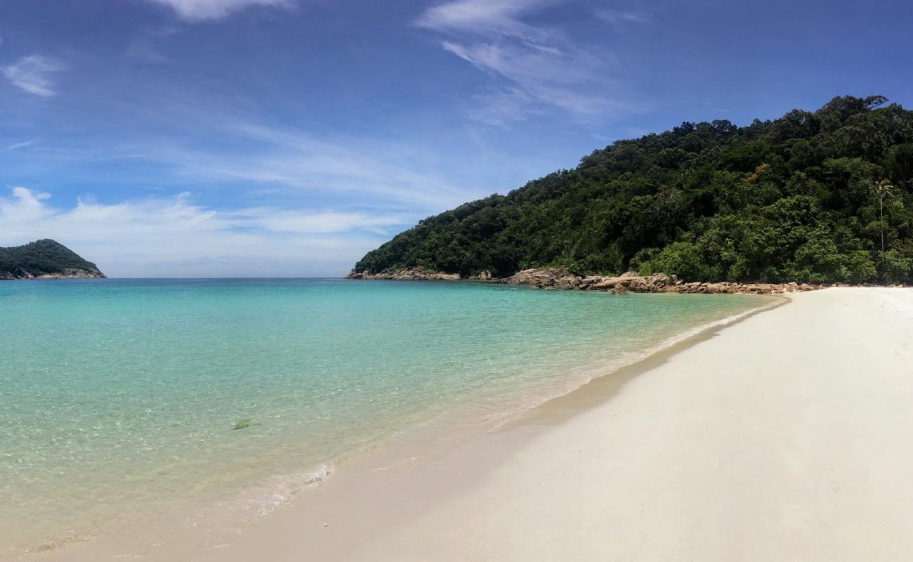 Turtle's Beach'in fotoğrafı beyaz kum yüzey ile