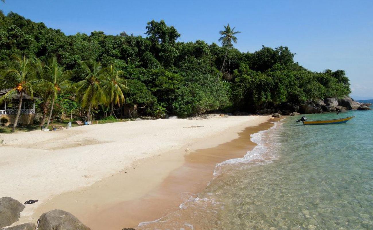 Keranji Beach Resort'in fotoğrafı parlak kum yüzey ile