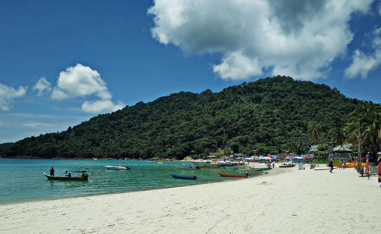 Pasir Panjang Beach'in fotoğrafı i̇nce bej kum yüzey ile