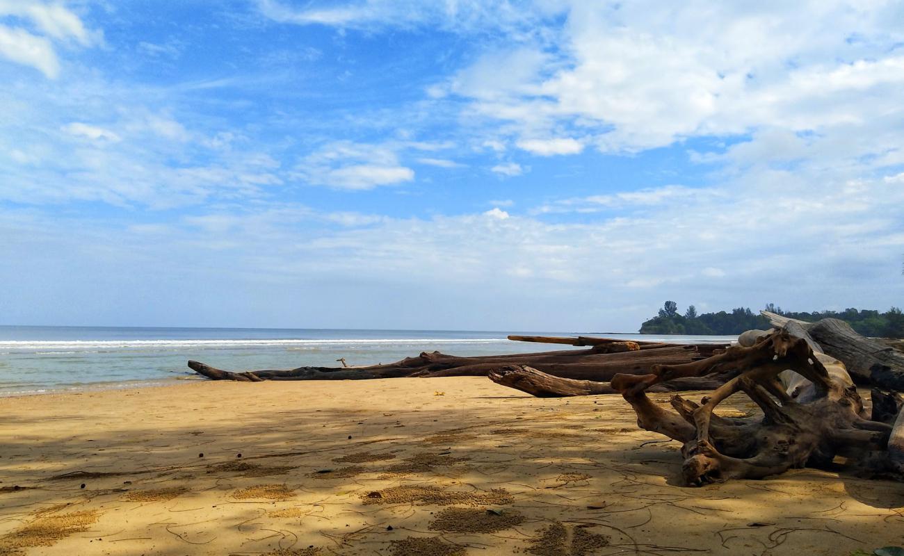 Kuala Nyalau Beach'in fotoğrafı gri kum yüzey ile