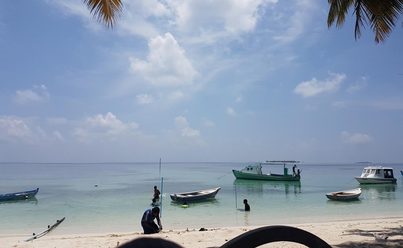 Beach Marcorni'in fotoğrafı i̇nce beyaz kum yüzey ile