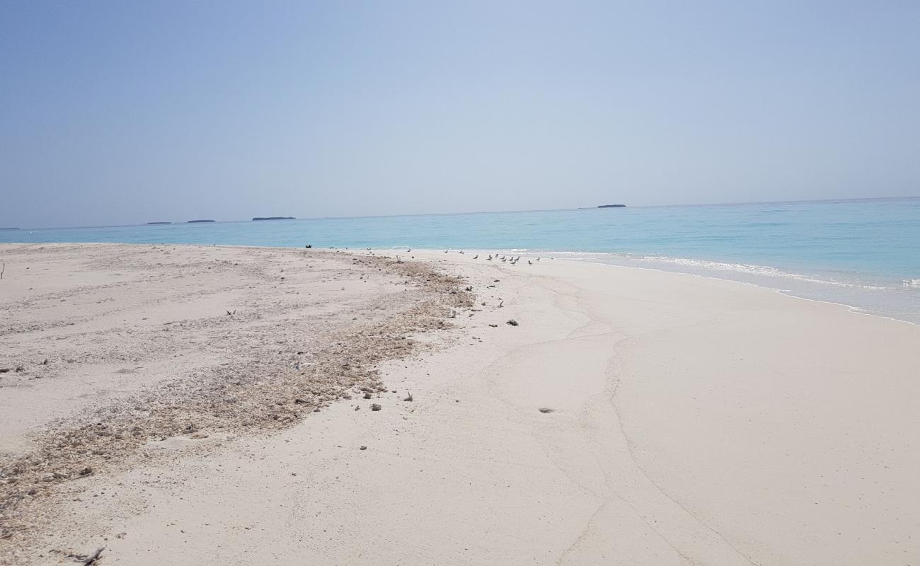 Saraka Fushi Beach'in fotoğrafı beyaz kum yüzey ile