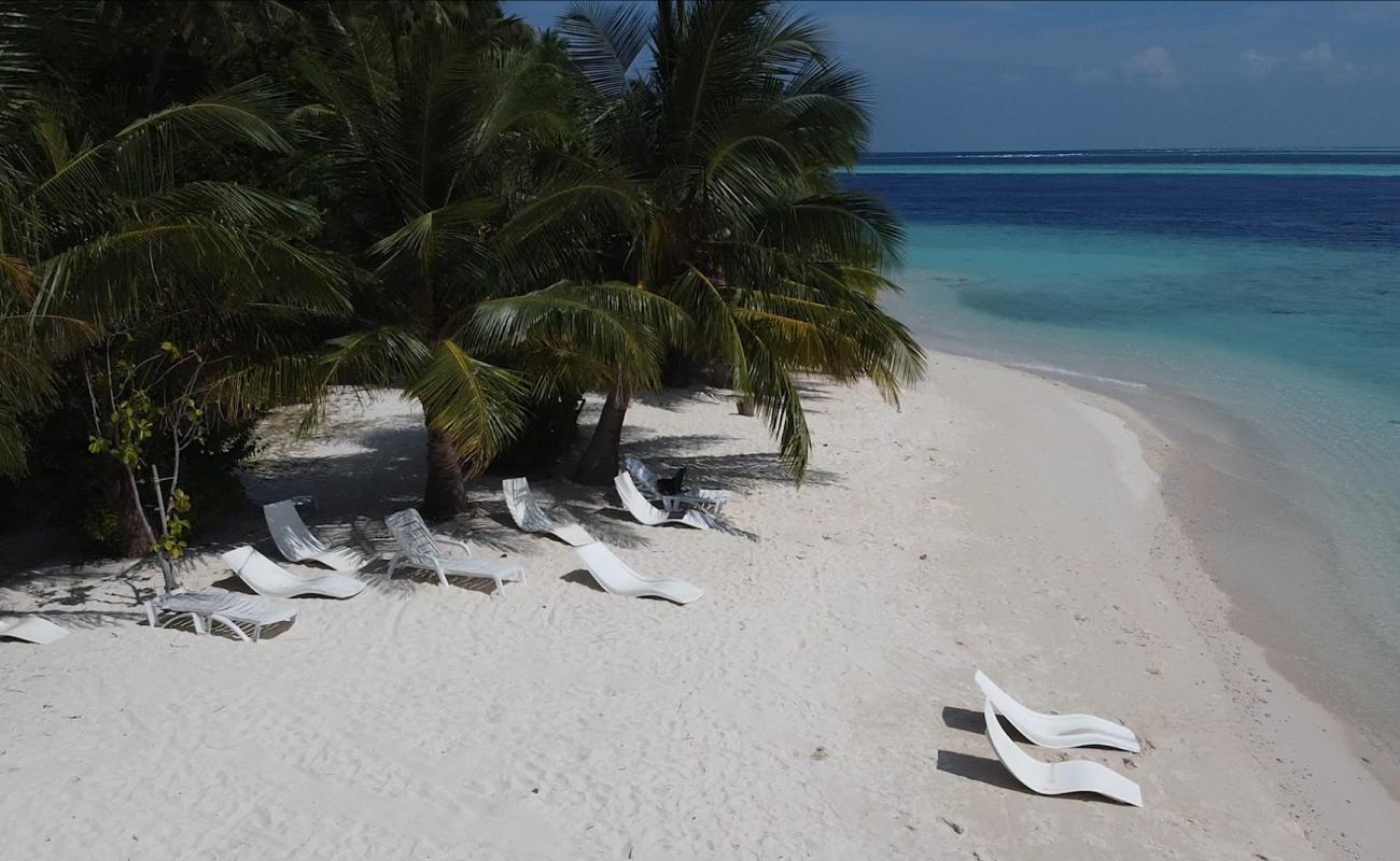 Felidhoo Beach'in fotoğrafı parlak kum yüzey ile