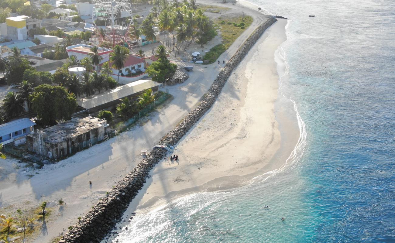 Eydhafushi Beach'in fotoğrafı parlak kum yüzey ile