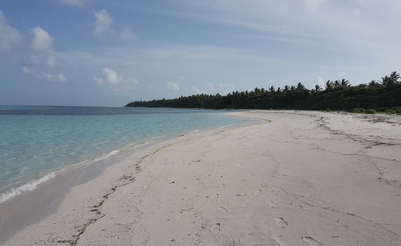 Dhekunu Thundi Beach'in fotoğrafı hafif ince çakıl taş yüzey ile