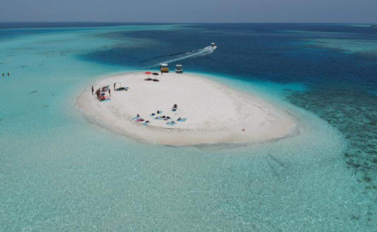 Sand Bank'in fotoğrafı beyaz kum yüzey ile