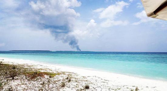 Maarandhoo island beach