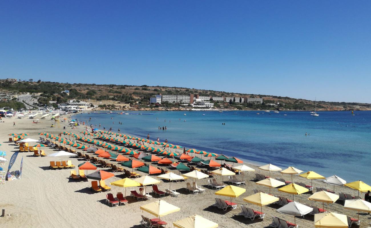 Ghadira Bay'in fotoğrafı açık bej kum yüzey ile