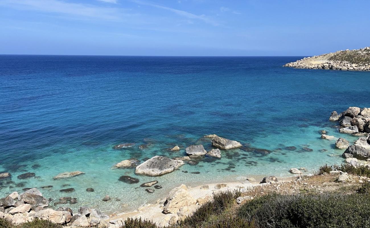 Imgiebah Bay'in fotoğrafı bej kum ve kayalar yüzey ile