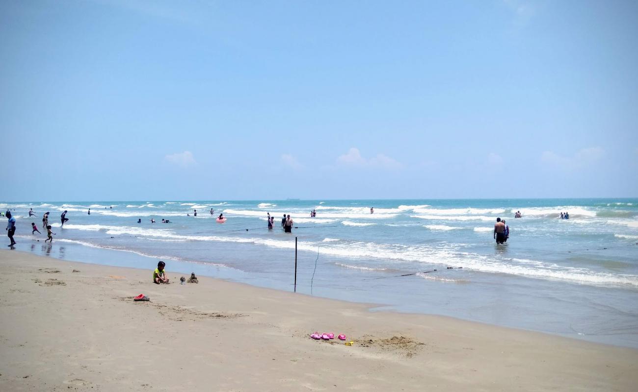 Playa Tuxpan'in fotoğrafı i̇nce bej kum yüzey ile