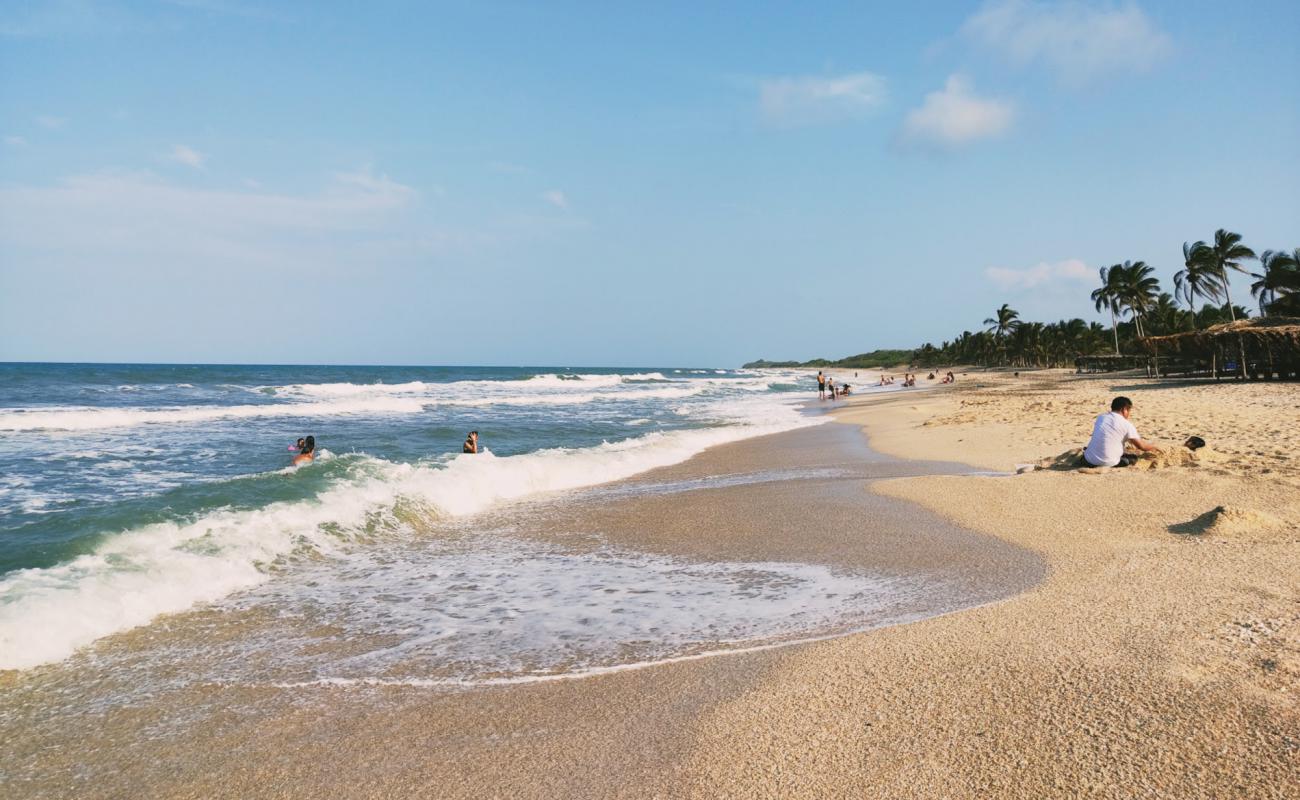 Playa Chaparrales'in fotoğrafı açık bej kum yüzey ile