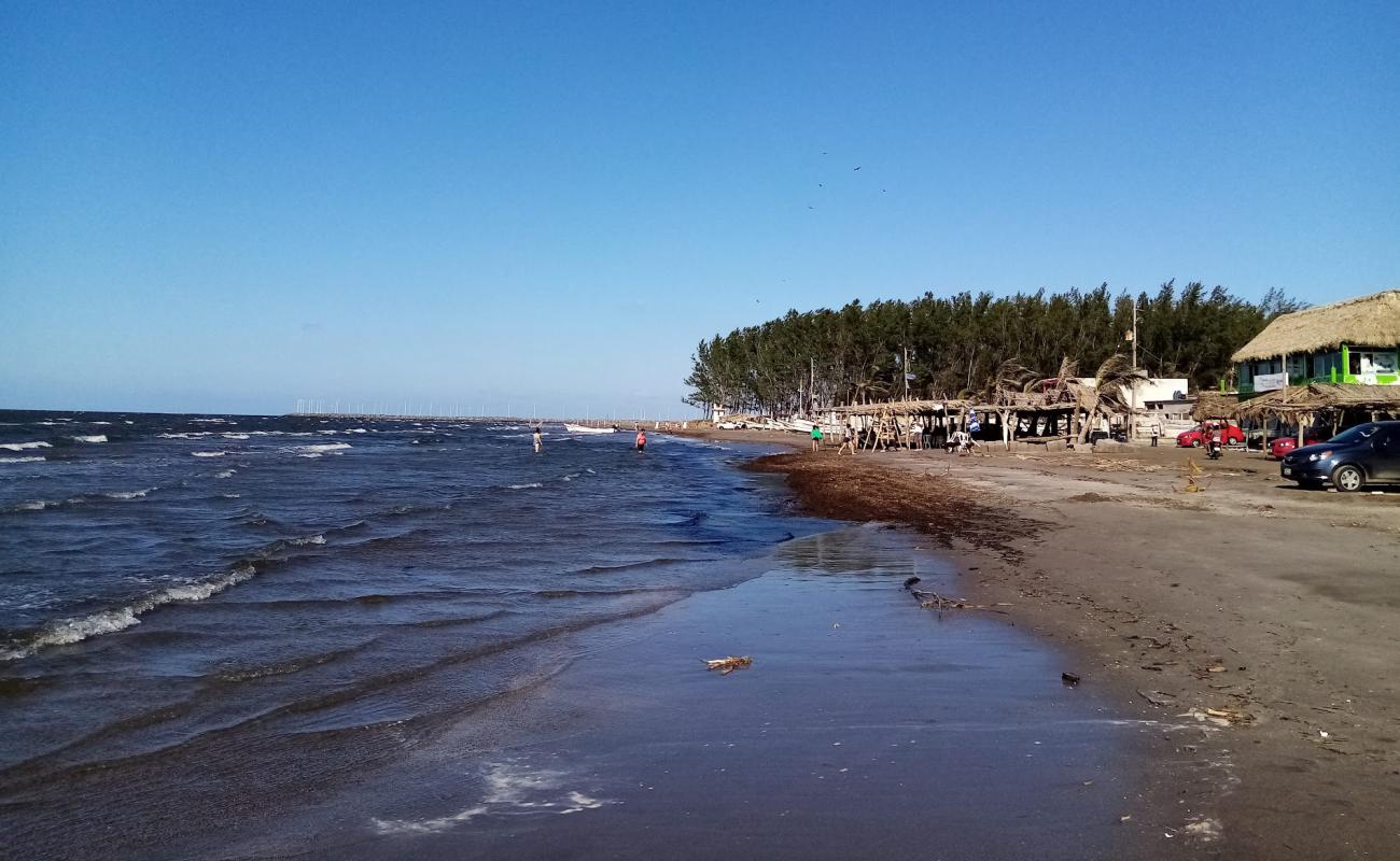 Playa Anton Lizardo'in fotoğrafı açık bej kum yüzey ile