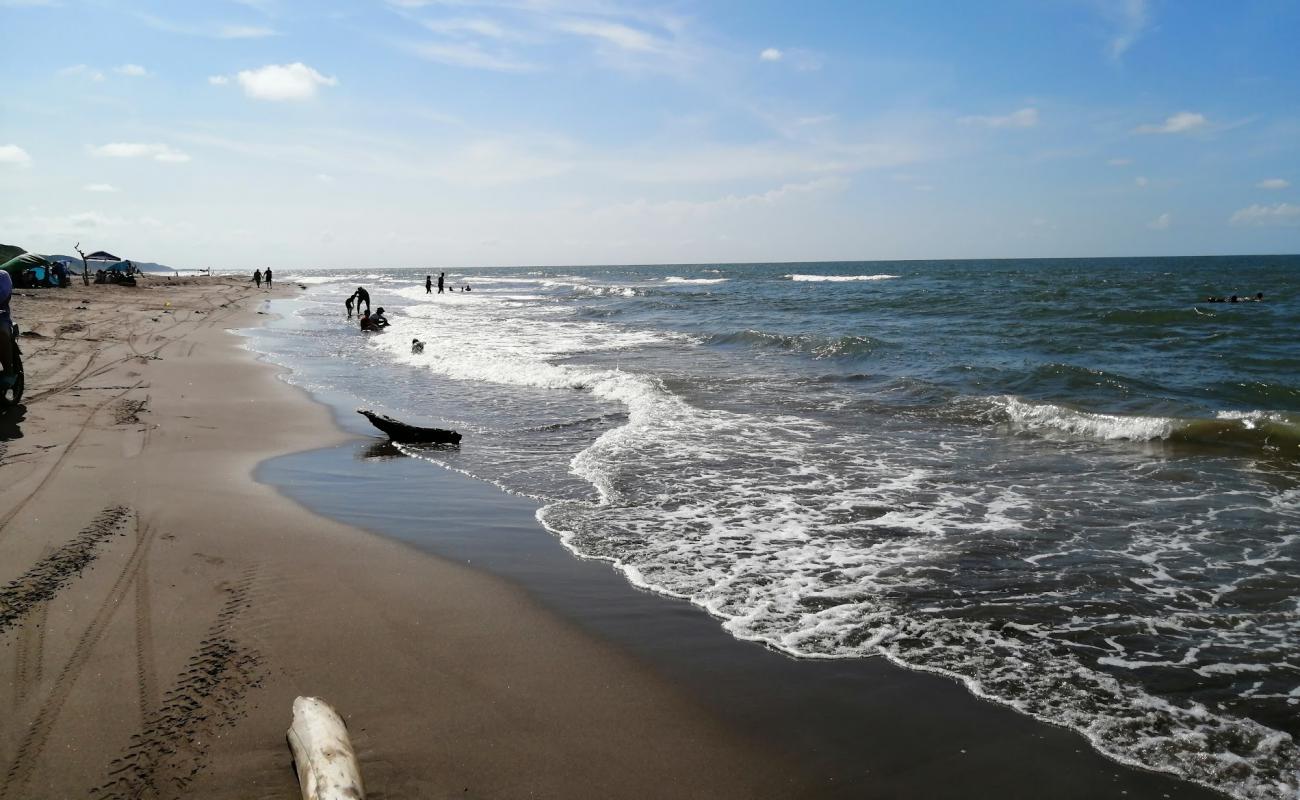 Playa de Alvarado'in fotoğrafı gri kum yüzey ile