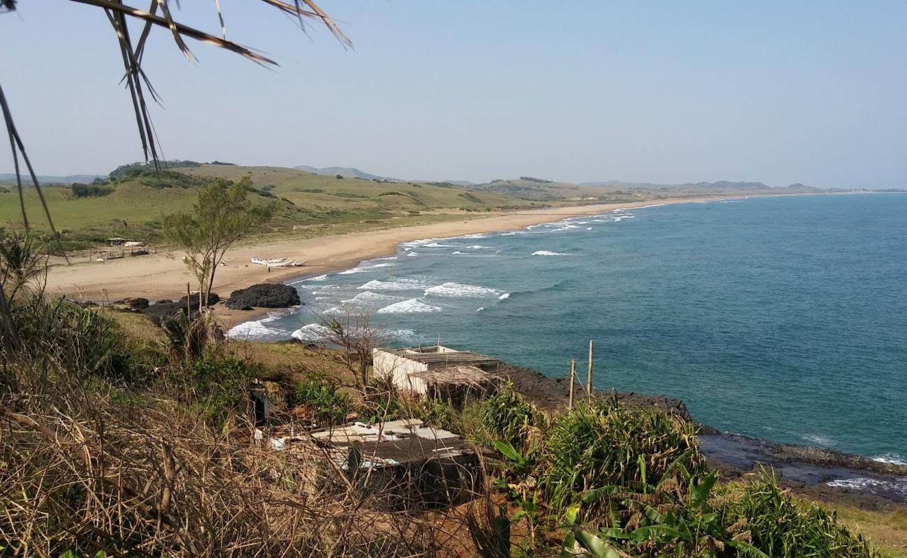 Playa Roca partida II'in fotoğrafı açık bej kum yüzey ile