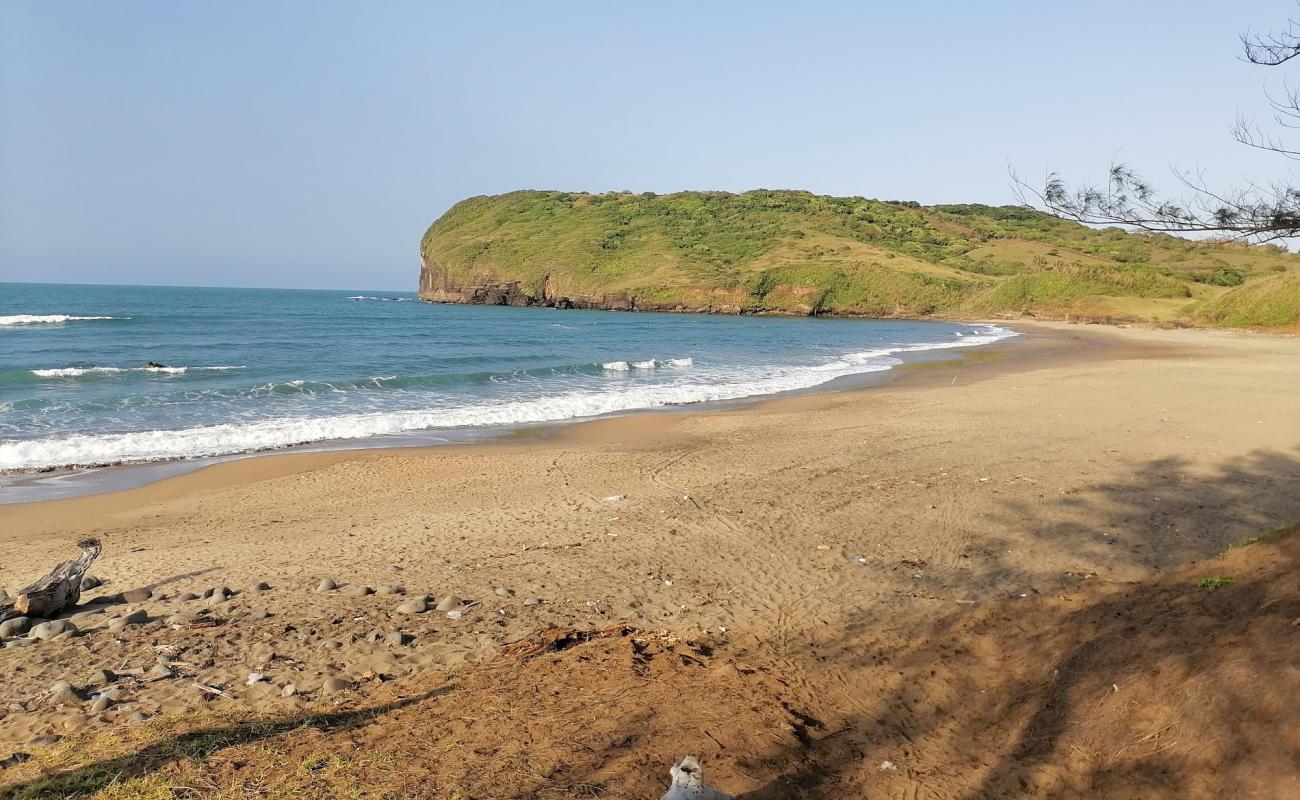 Playa Roca Partida'in fotoğrafı açık bej kum yüzey ile