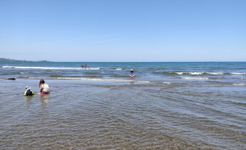 Playa De Montepio'in fotoğrafı gri kum yüzey ile