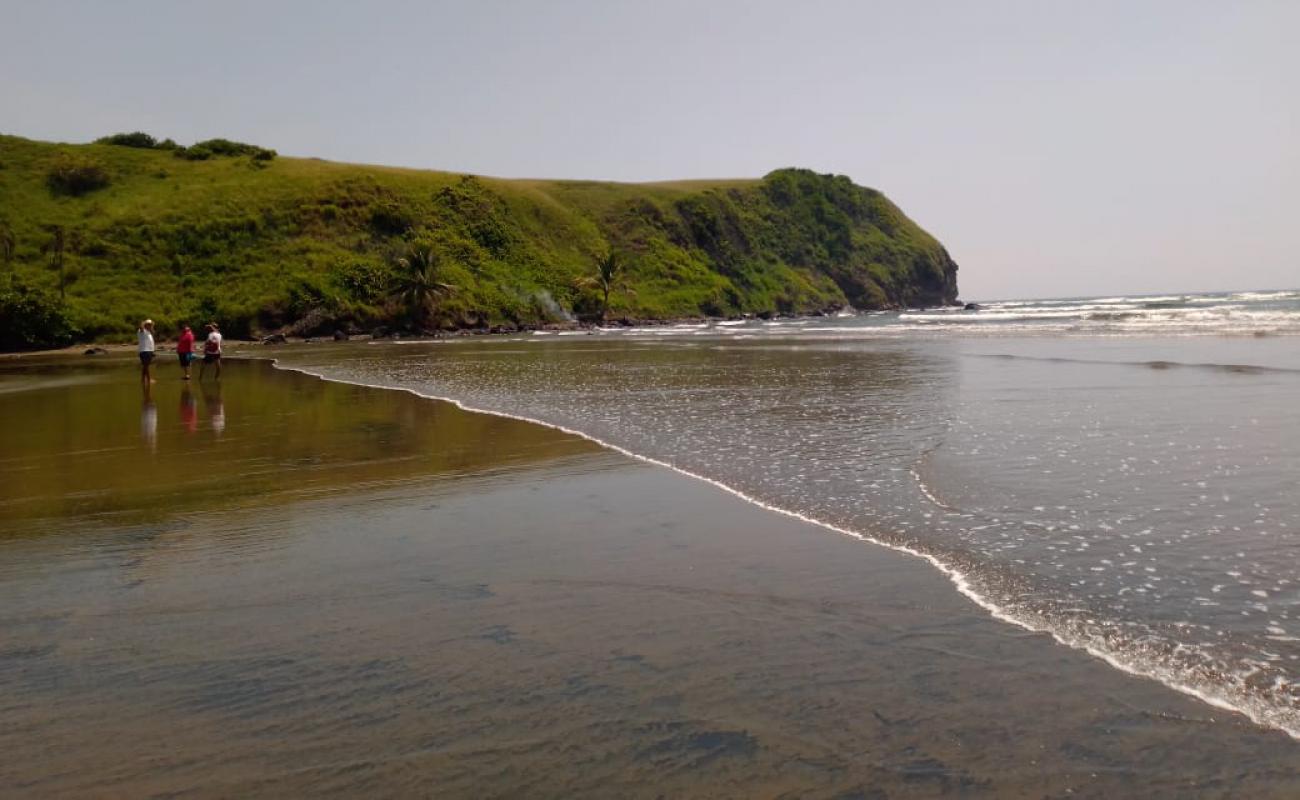 Playa Boca Chamilpa'in fotoğrafı açık bej kum yüzey ile