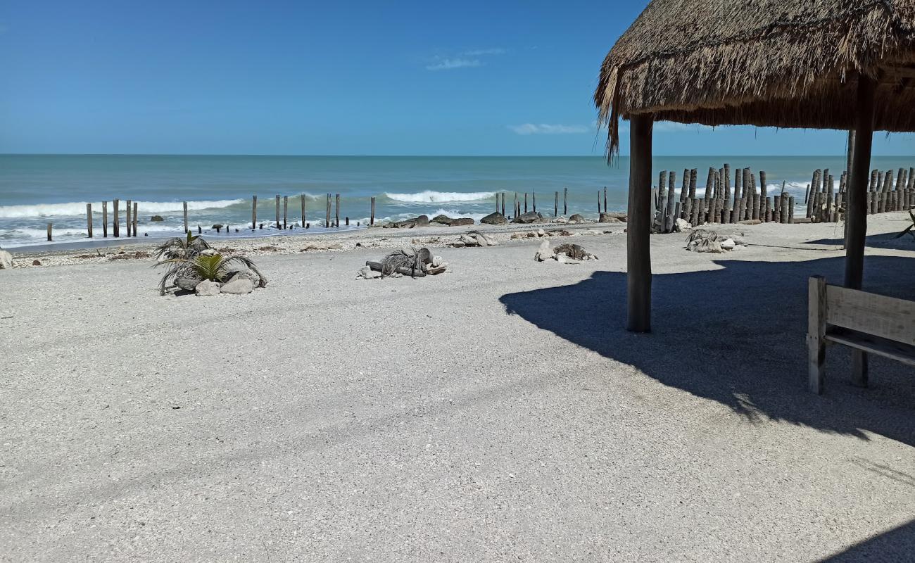 Playa Ciudad del Carmen'in fotoğrafı parlak kum yüzey ile