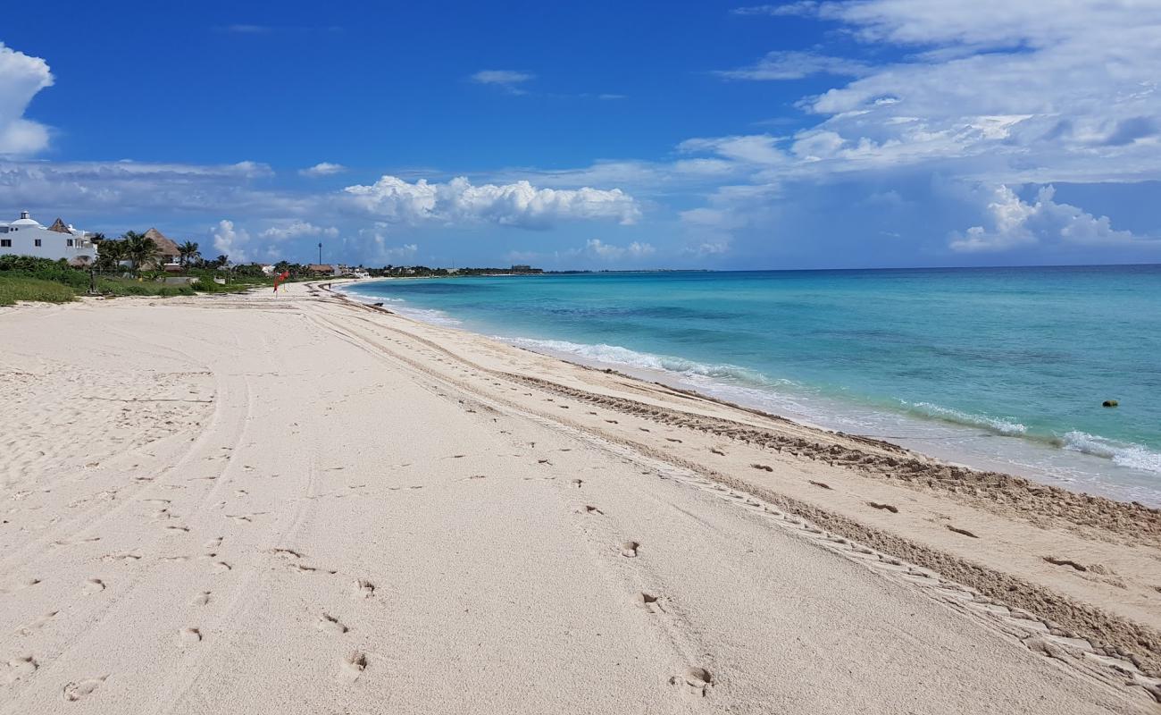 Playa del Secreto'in fotoğrafı i̇nce bej kum yüzey ile