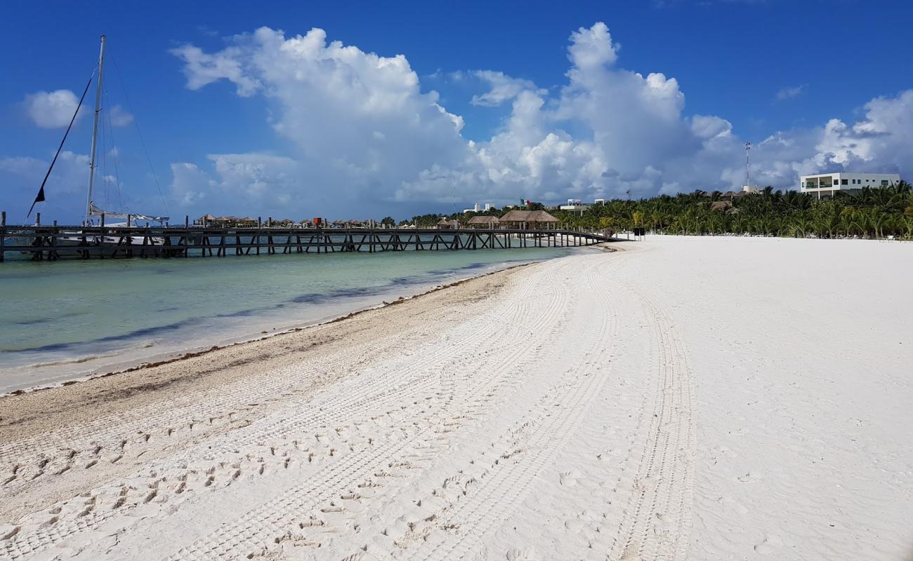 Playa Virgen'in fotoğrafı açık bej kum yüzey ile