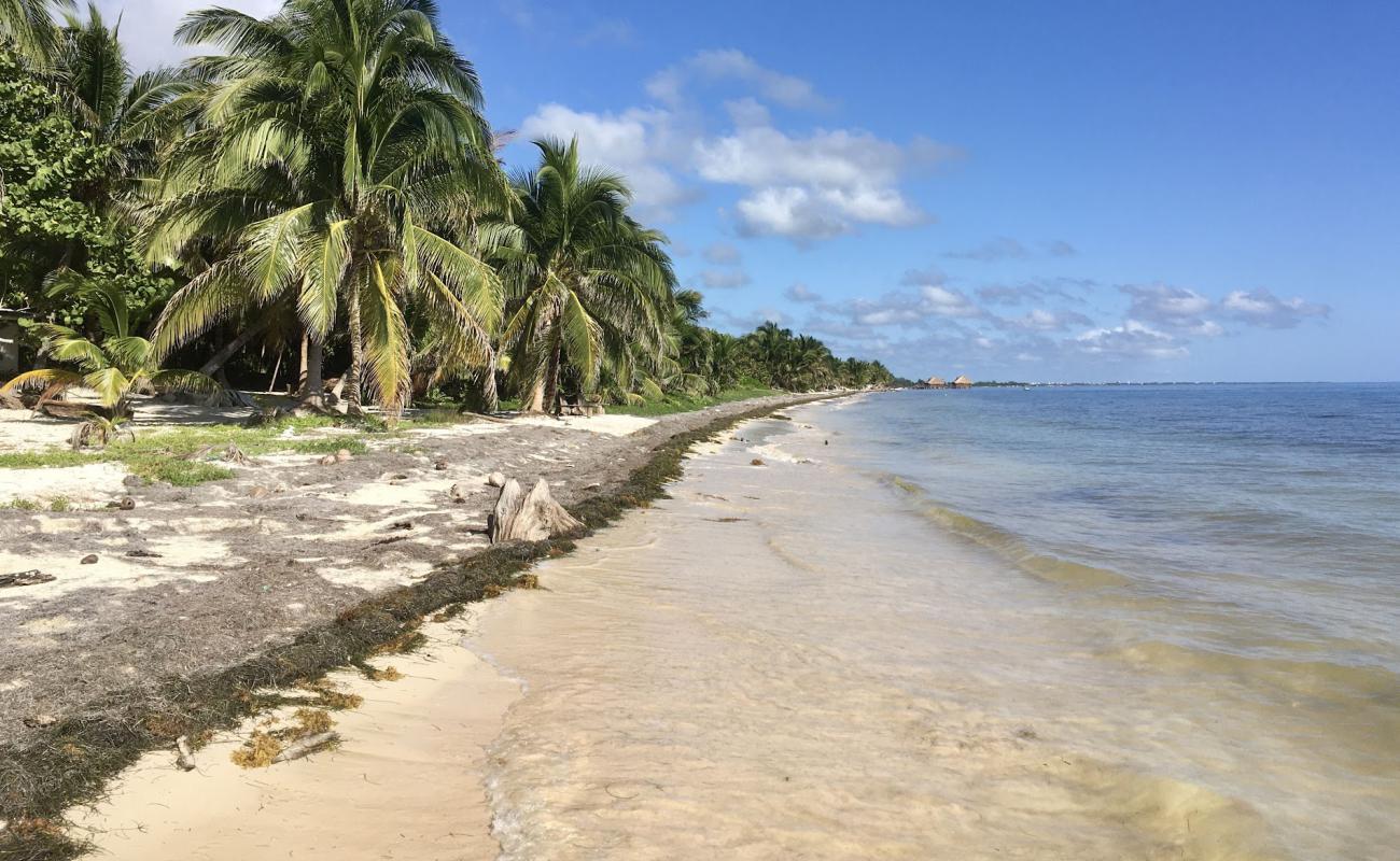 Maya Chan beach'in fotoğrafı açık bej kum yüzey ile