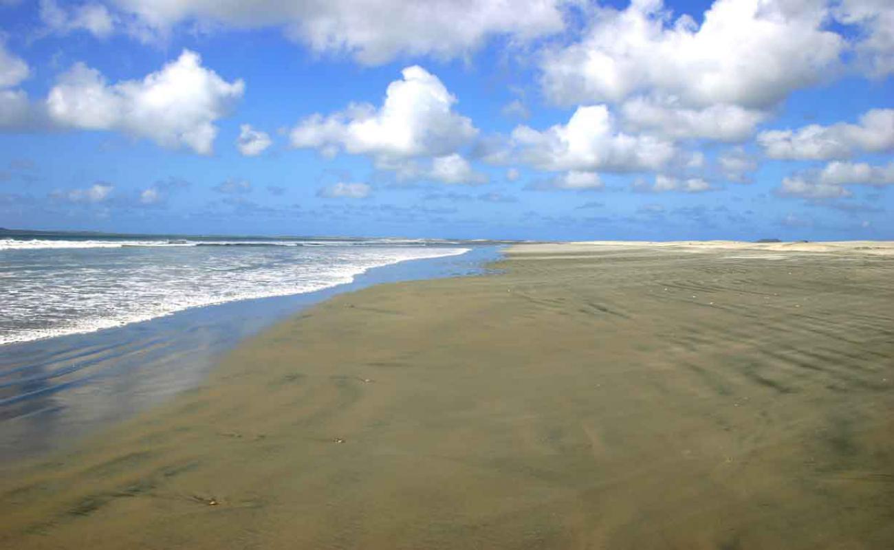 Playa El Pabellon'in fotoğrafı i̇nce kahverengi kum yüzey ile